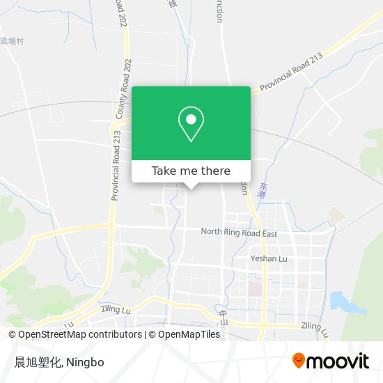 晨旭塑化 map