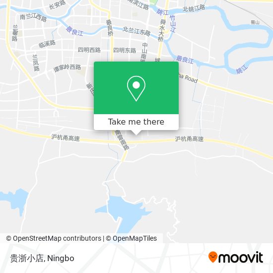 贵浙小店 map