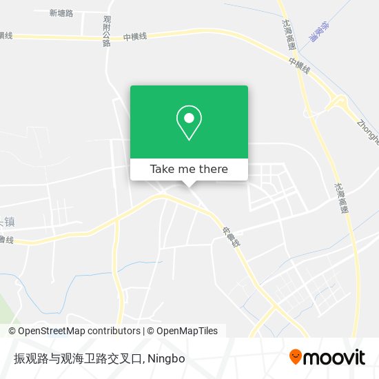 振观路与观海卫路交叉口 map