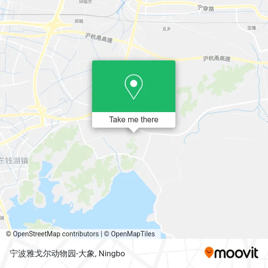 宁波雅戈尔动物园-大象 map