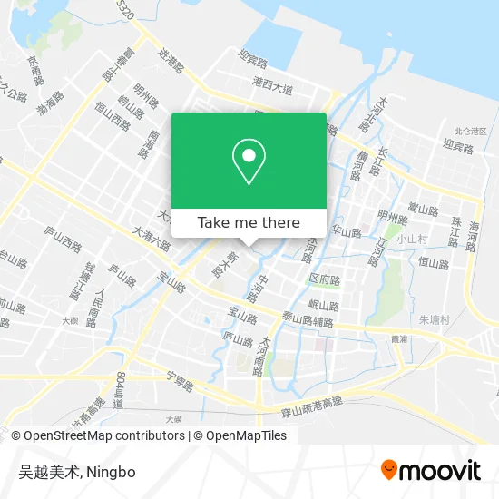 吴越美术 map