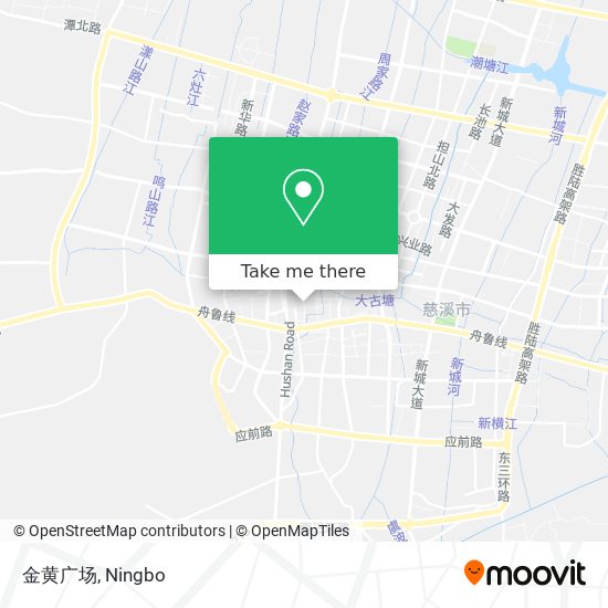 金黄广场 map