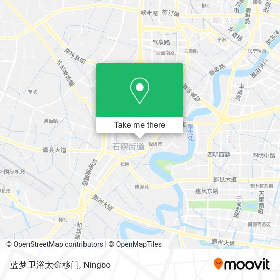 蓝梦卫浴太金移门 map