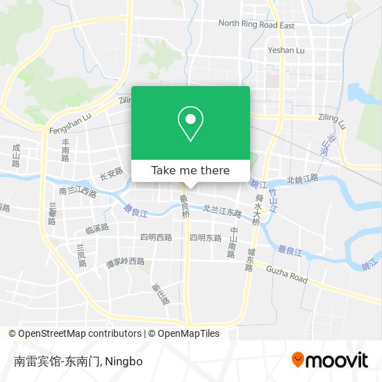 南雷宾馆-东南门 map