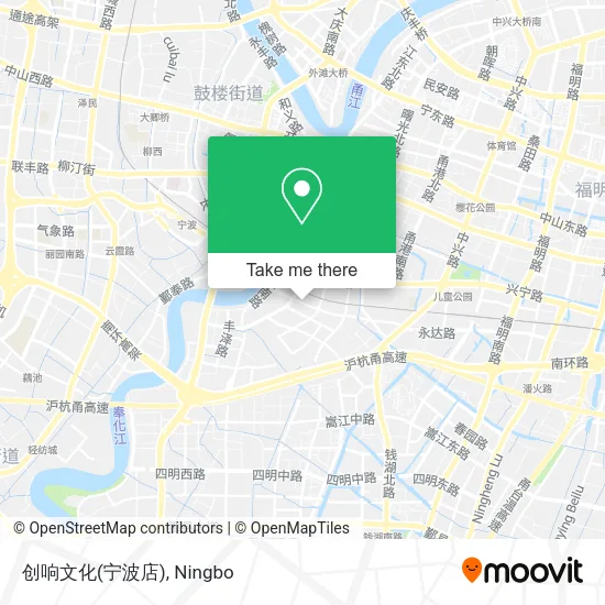创响文化(宁波店) map