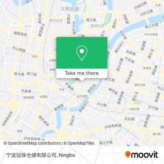 宁波冠保仓储有限公司 map