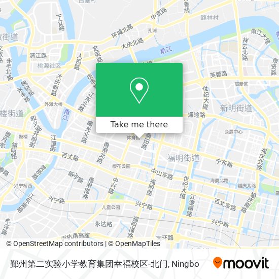 鄞州第二实验小学教育集团幸福校区-北门 map