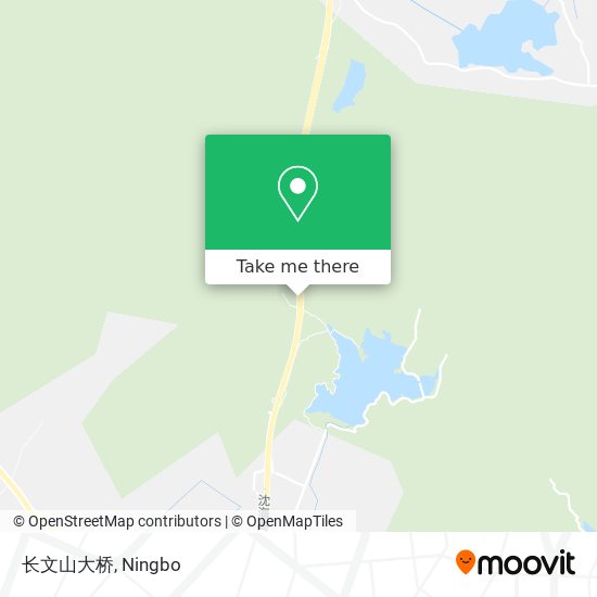 长文山大桥 map