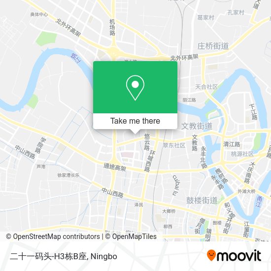 二十一码头-H3栋B座 map