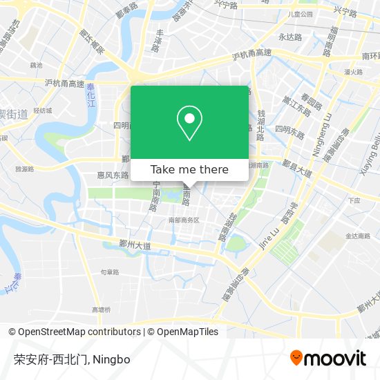 荣安府-西北门 map