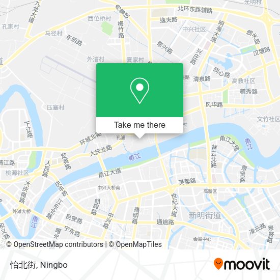 怡北街 map