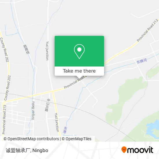 诚盟轴承厂 map