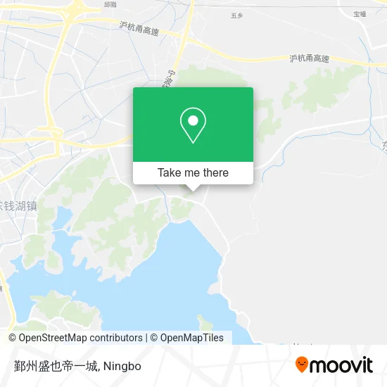 鄞州盛也帝一城 map
