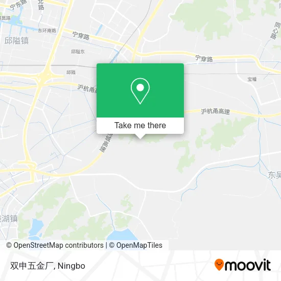 双申五金厂 map