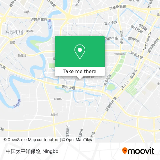 中国太平洋保险 map