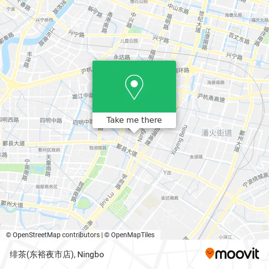绯茶(东裕夜市店) map