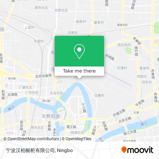 宁波汉柏橱柜有限公司 map