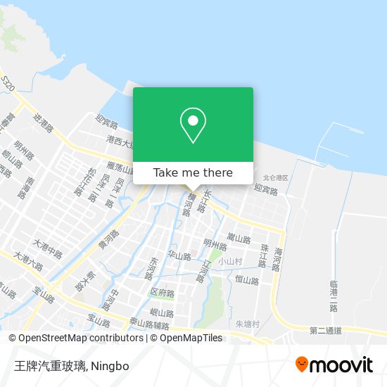 王牌汽重玻璃 map