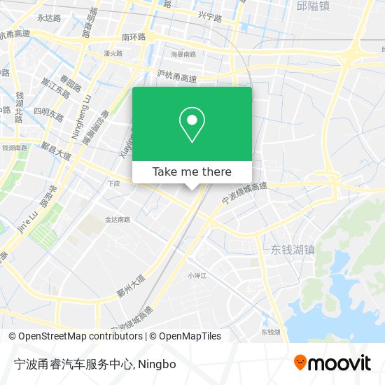 宁波甬睿汽车服务中心 map