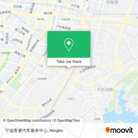 宁波甬睿汽车服务中心 map