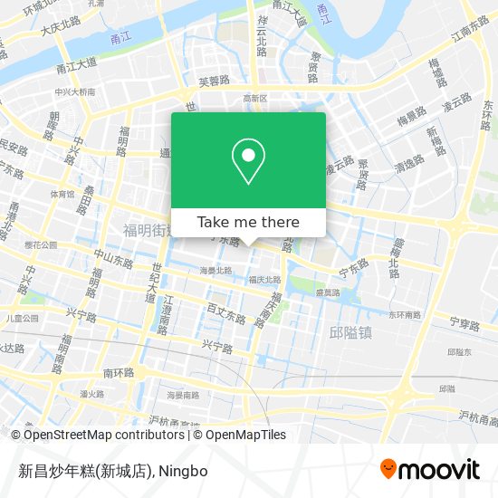 新昌炒年糕(新城店) map