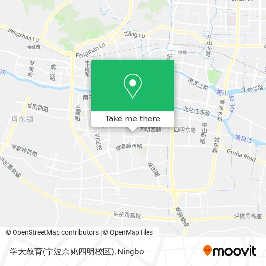 学大教育(宁波余姚四明校区) map