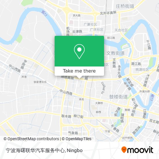 宁波海曙联华汽车服务中心 map