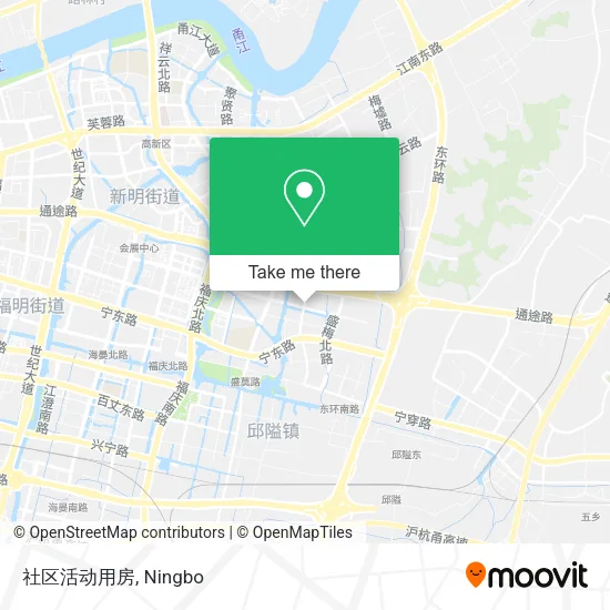 社区活动用房 map