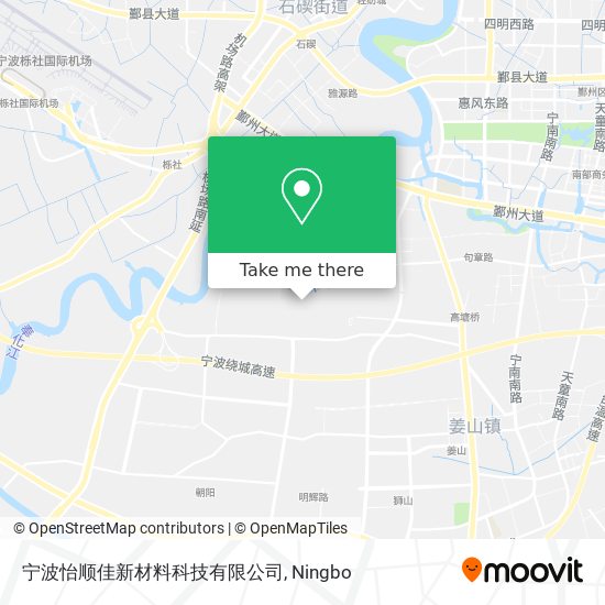 宁波怡顺佳新材料科技有限公司 map