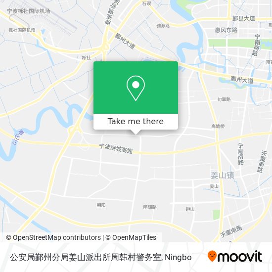 公安局鄞州分局姜山派出所周韩村警务室 map