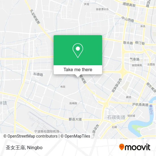 圣女王庙 map