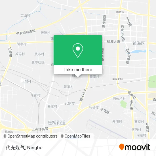 代充煤气 map