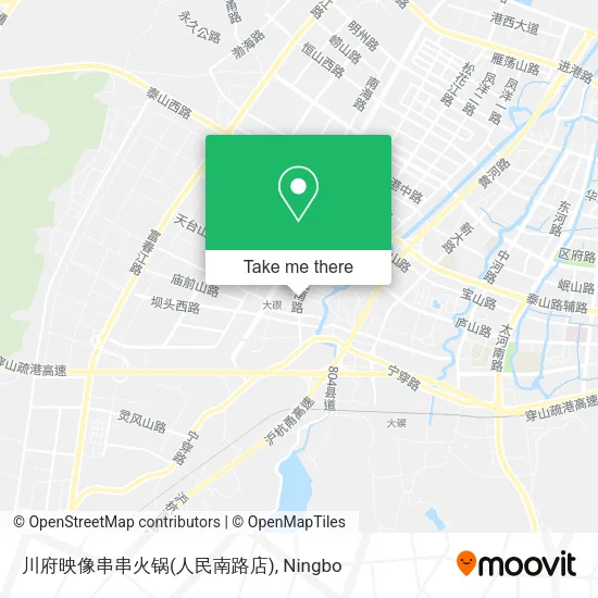 川府映像串串火锅(人民南路店) map