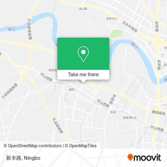 新丰路 map