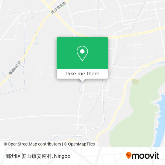 鄞州区姜山镇姜南村 map