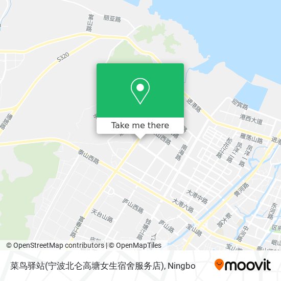 菜鸟驿站(宁波北仑高塘女生宿舍服务店) map