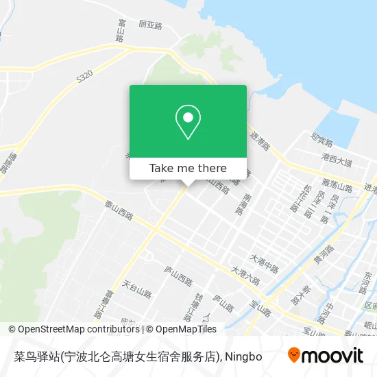 菜鸟驿站(宁波北仑高塘女生宿舍服务店) map