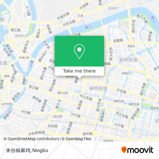 来份椒麻鸡 map