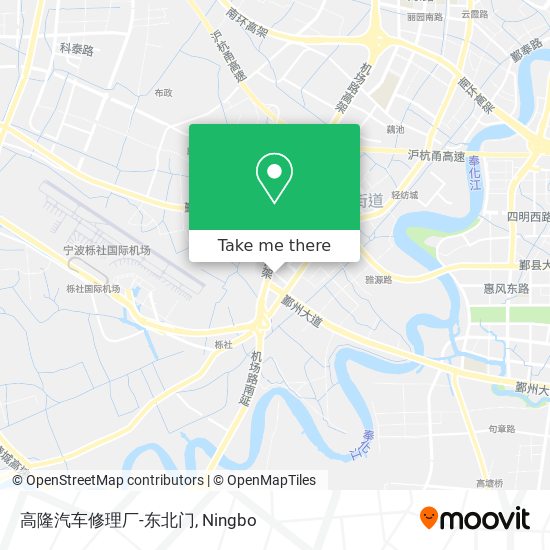 高隆汽车修理厂-东北门 map