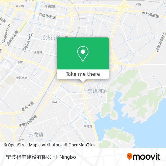 宁波得丰建设有限公司 map
