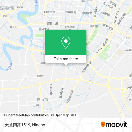 天童南路1519 map