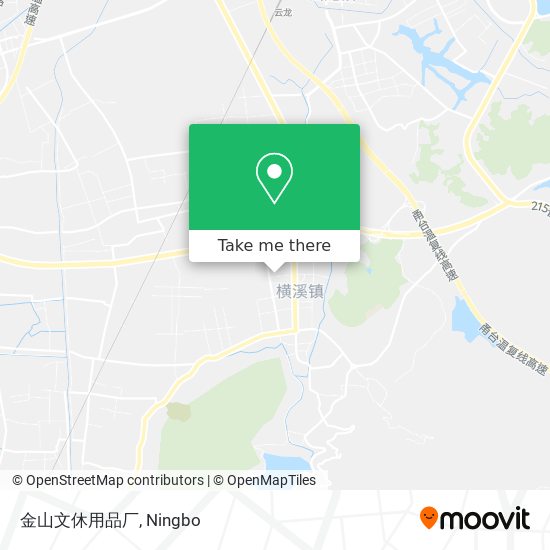 金山文休用品厂 map
