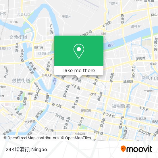 24K烟酒行 map