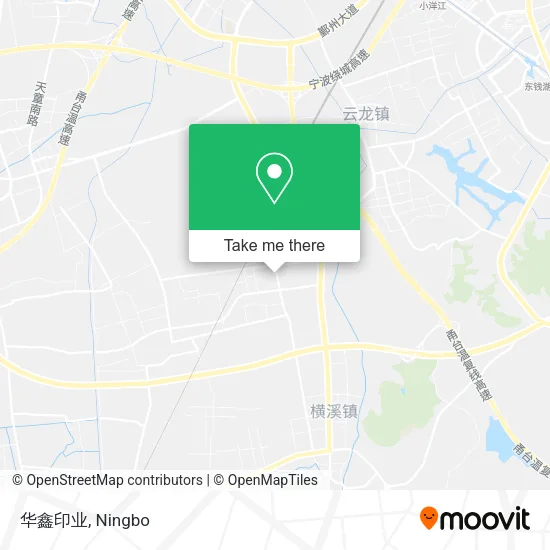 华鑫印业 map
