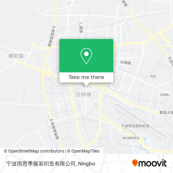 宁波雨恩季服装织造有限公司 map