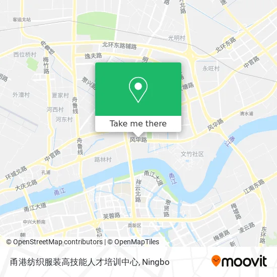 甬港纺织服装高技能人才培训中心 map