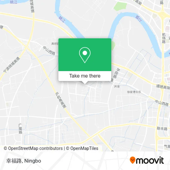 幸福路 map