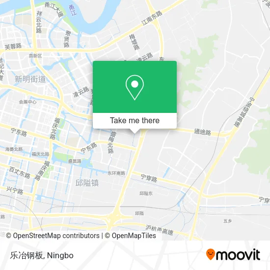 乐冶钢板 map