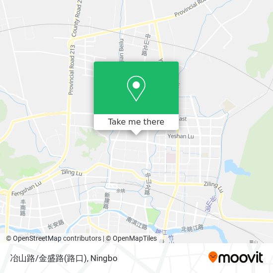 冶山路/金盛路(路口) map