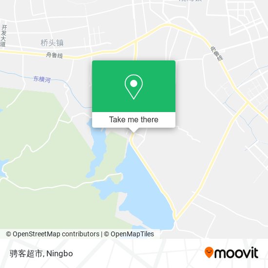 骋客超市 map